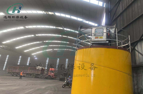 山東原煤堆棚進(jìn)出口40米霧炮機(jī)現(xiàn)場(chǎng)